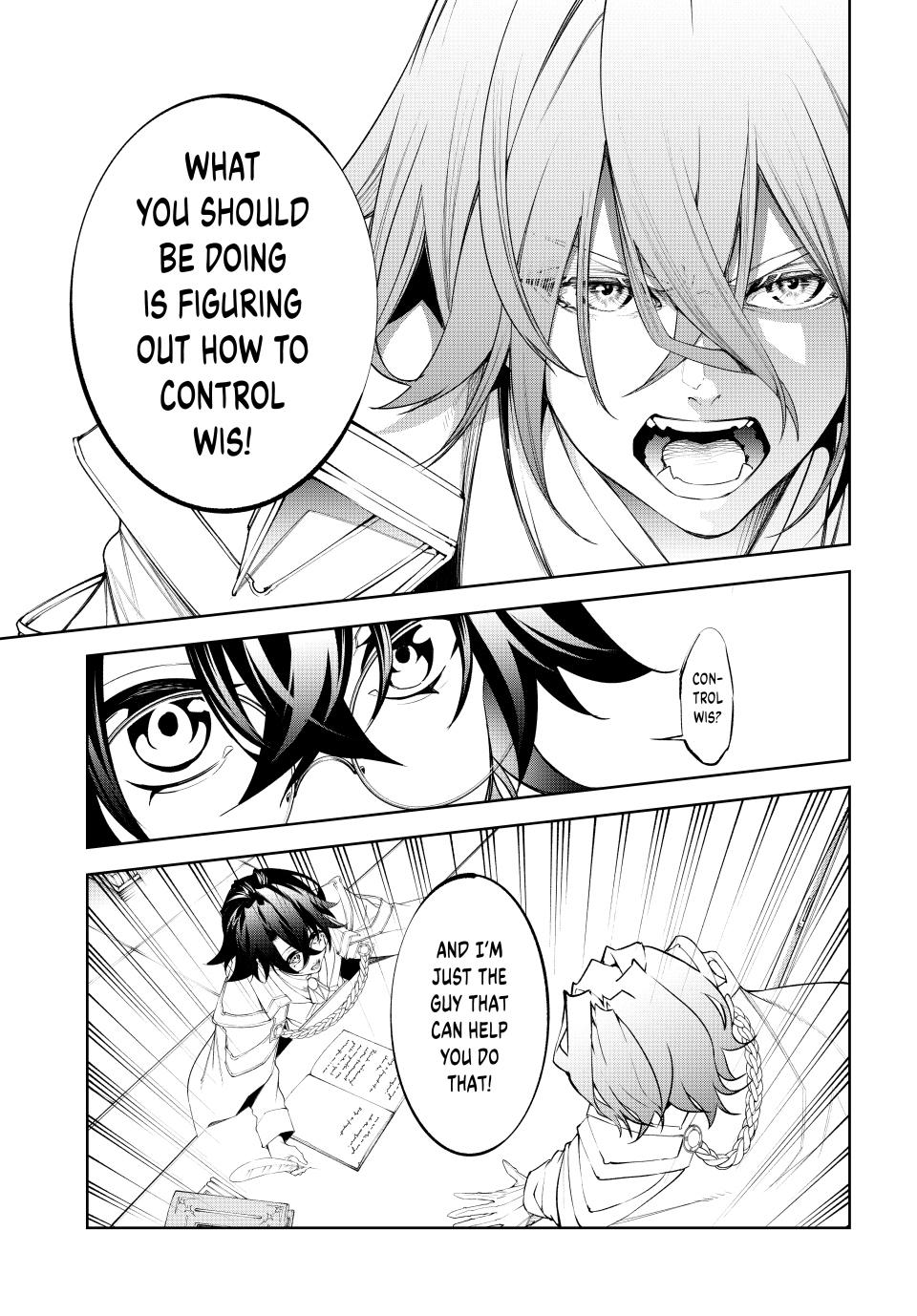 Tsue to Tsurugi no Wistoria Chap 34 - Next Chap 35