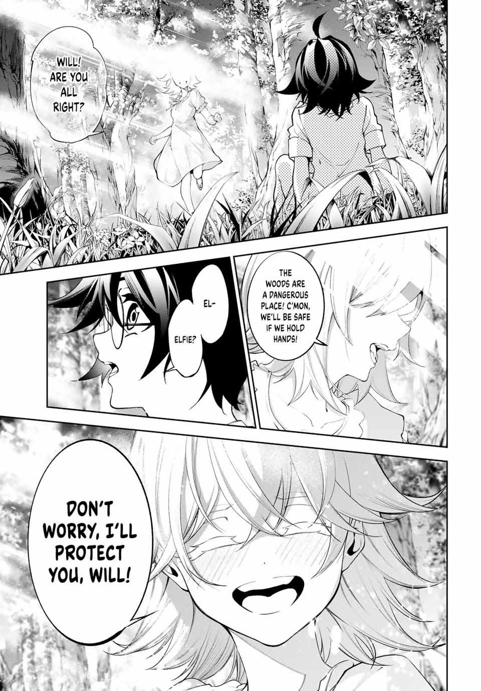 Tsue to Tsurugi no Wistoria Chap 35 - Next Chap 36