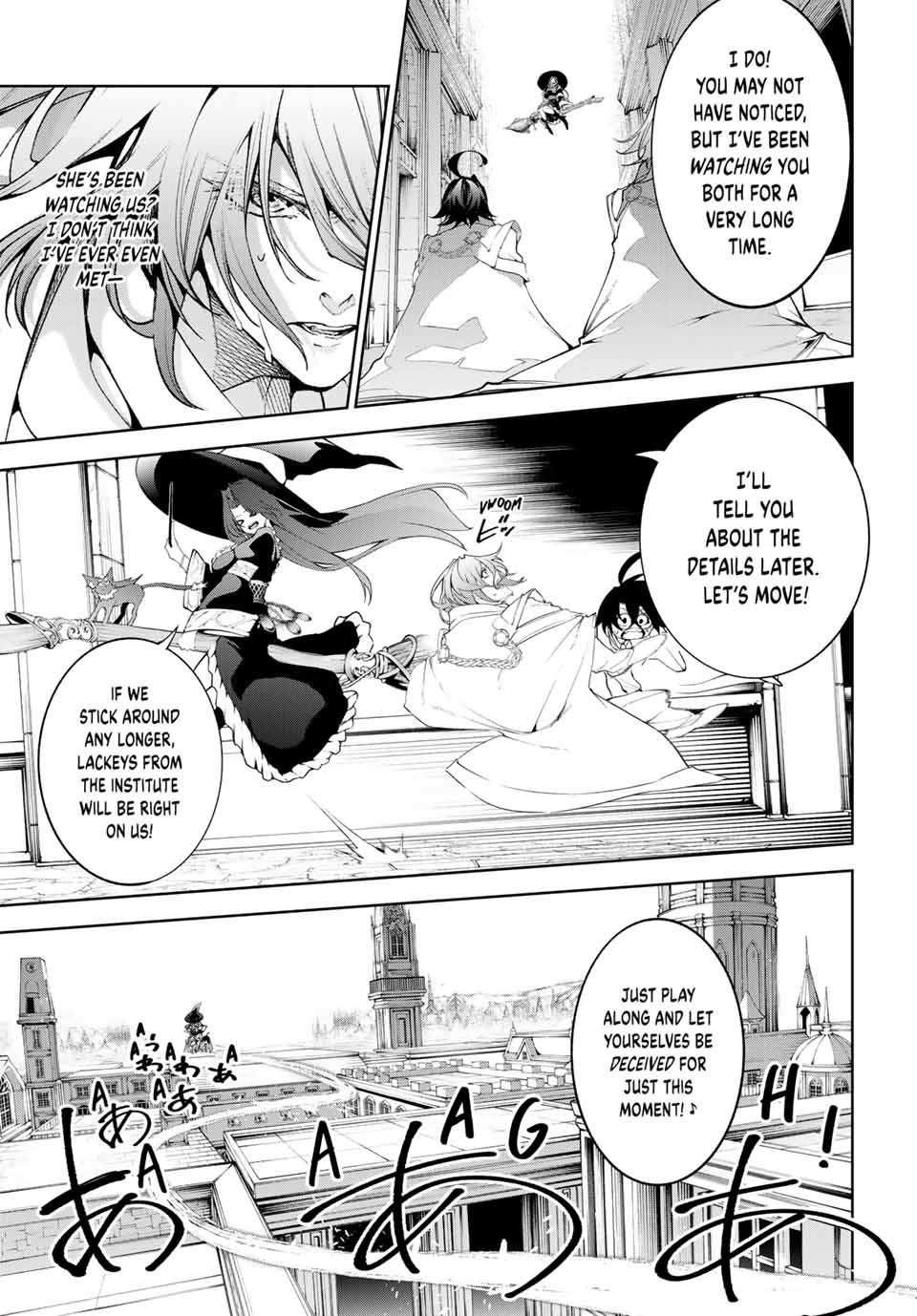 Tsue to Tsurugi no Wistoria Chap 35 - Next Chap 36