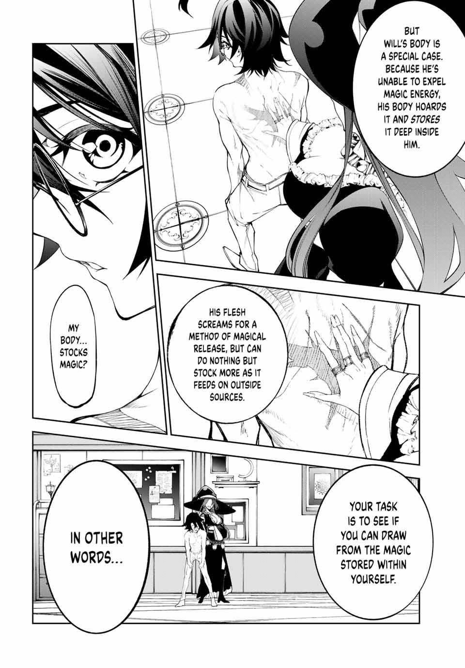 Tsue to Tsurugi no Wistoria Chap 35 - Next Chap 36