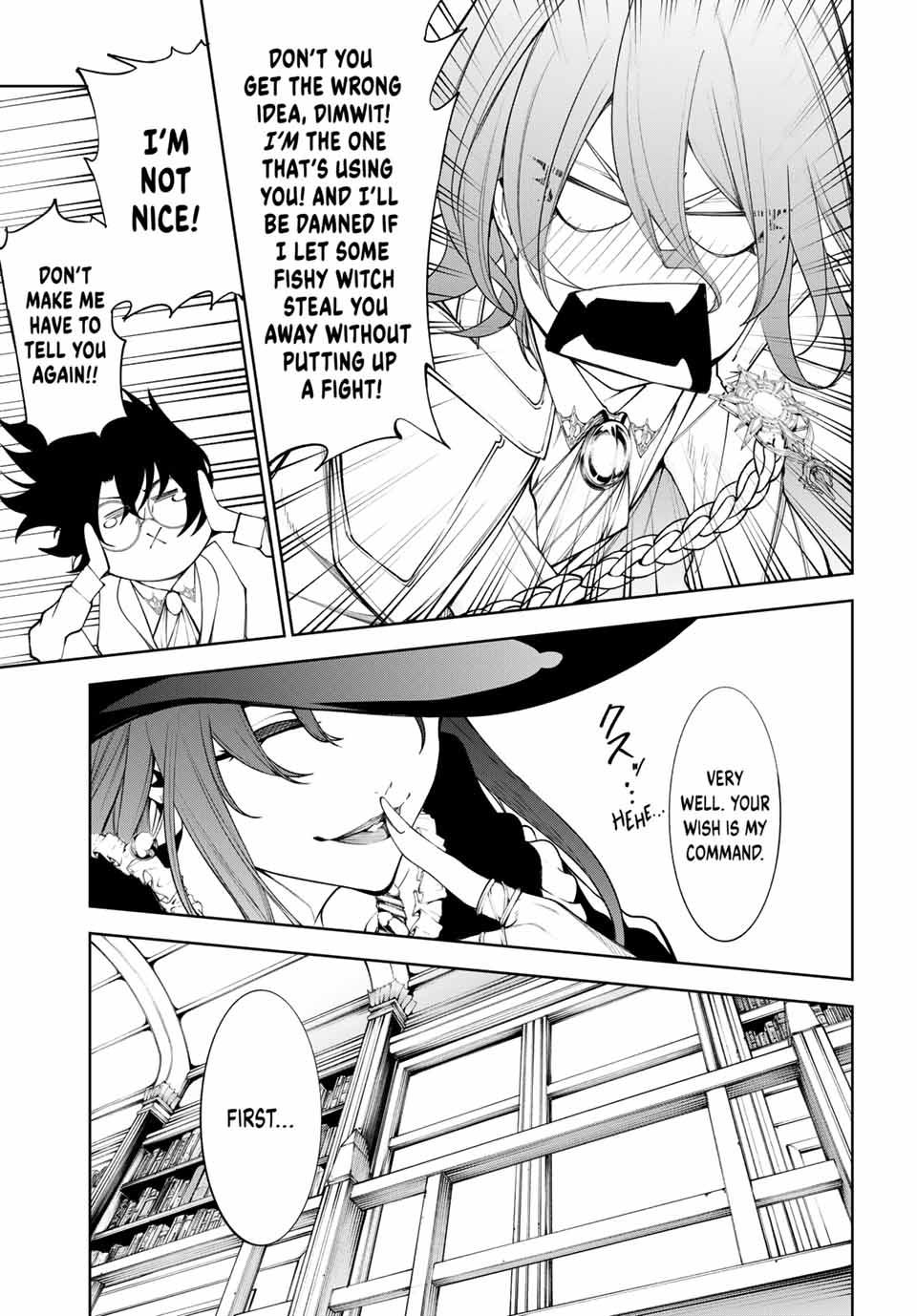 Tsue to Tsurugi no Wistoria Chap 35 - Next Chap 36
