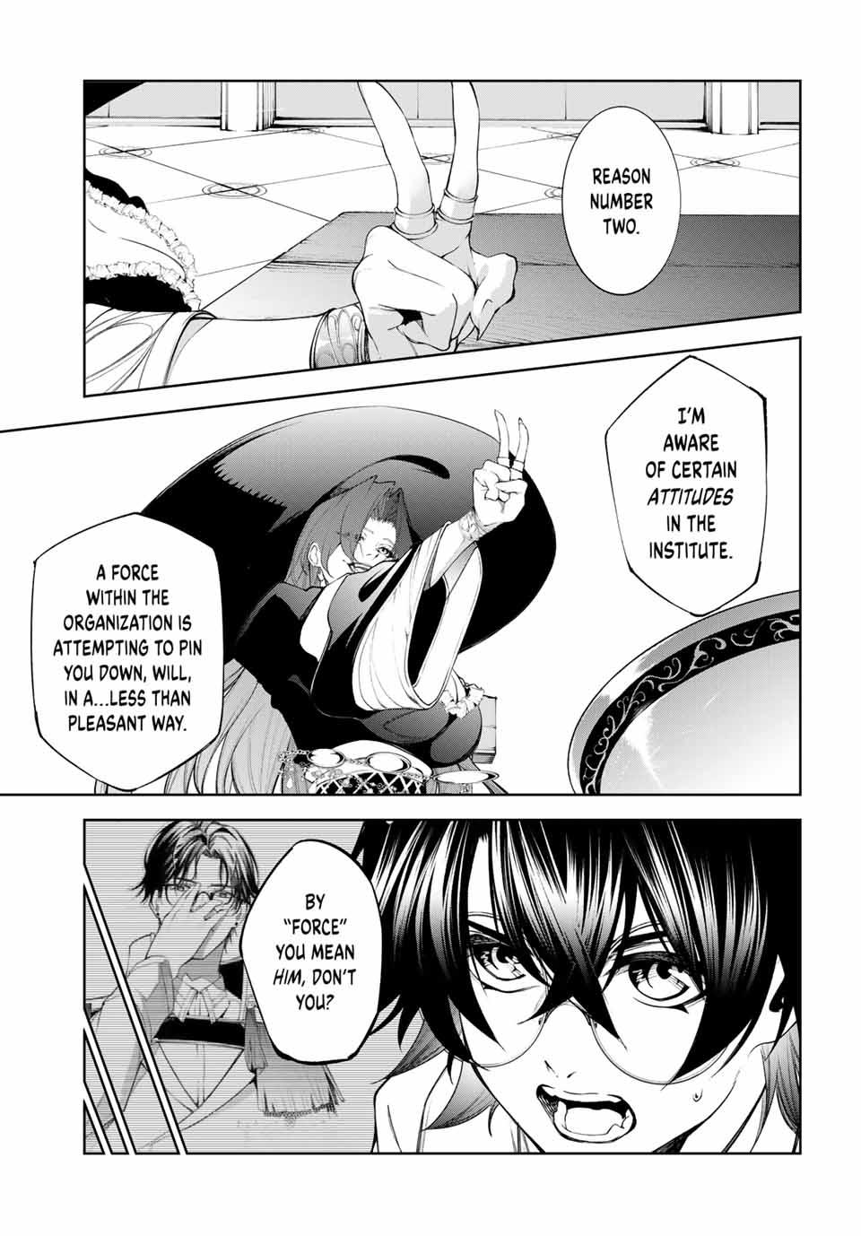 Tsue to Tsurugi no Wistoria Chap 35 - Next Chap 36