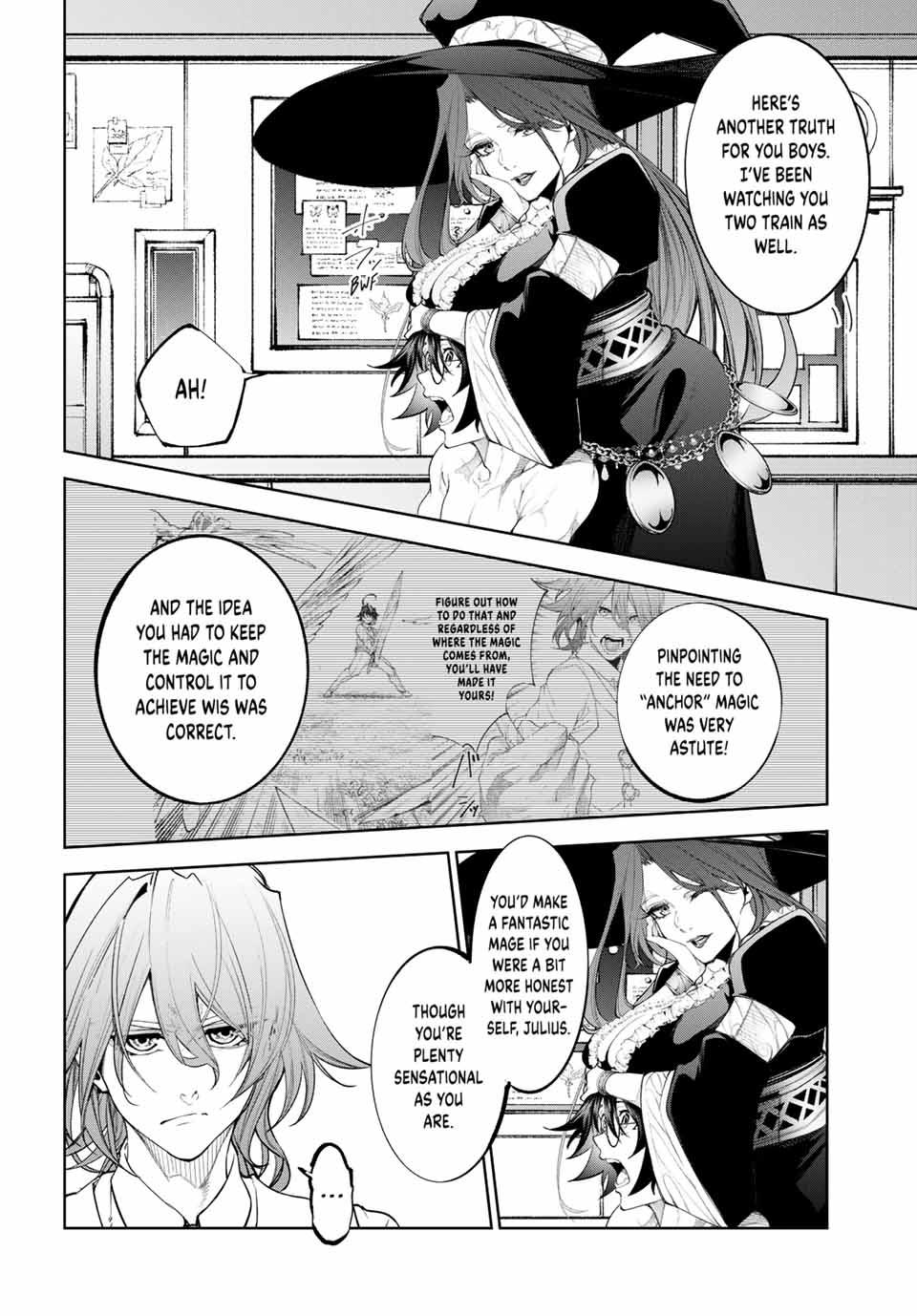 Tsue to Tsurugi no Wistoria Chap 35 - Next Chap 36