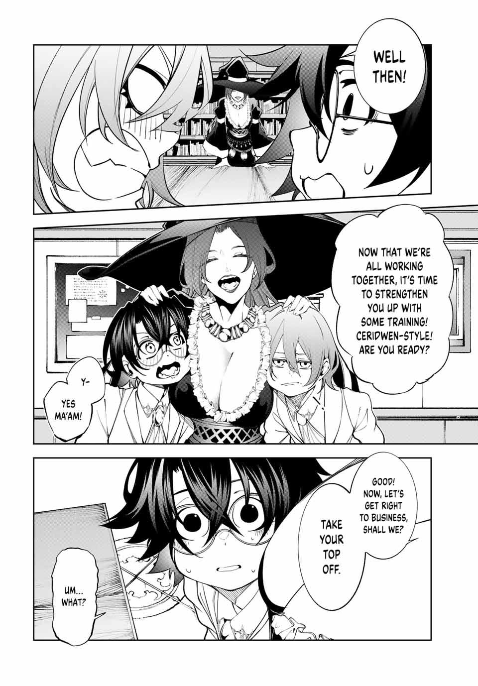 Tsue to Tsurugi no Wistoria Chap 35 - Next Chap 36