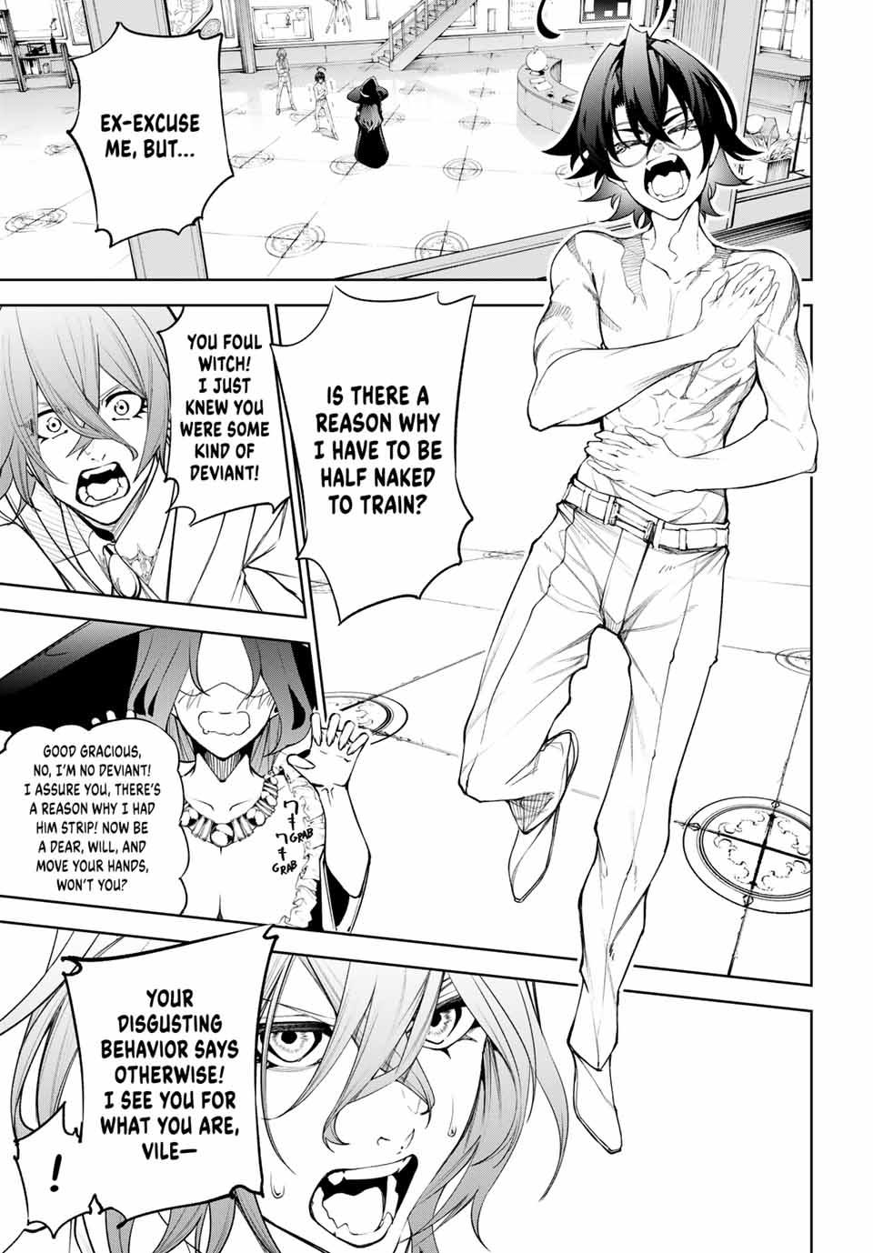 Tsue to Tsurugi no Wistoria Chap 35 - Next Chap 36