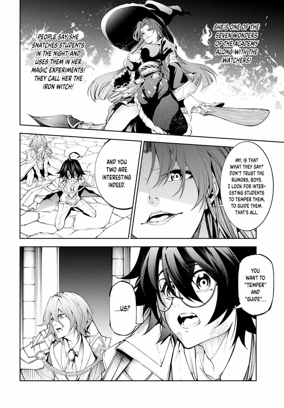 Tsue to Tsurugi no Wistoria Chap 35 - Next Chap 36