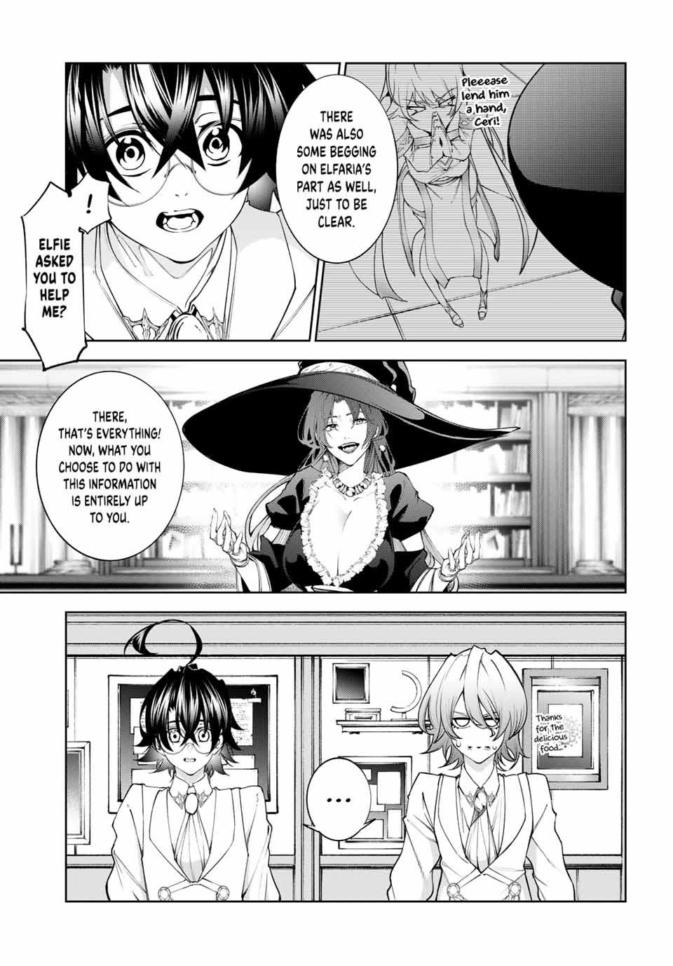 Tsue to Tsurugi no Wistoria Chap 35 - Next Chap 36