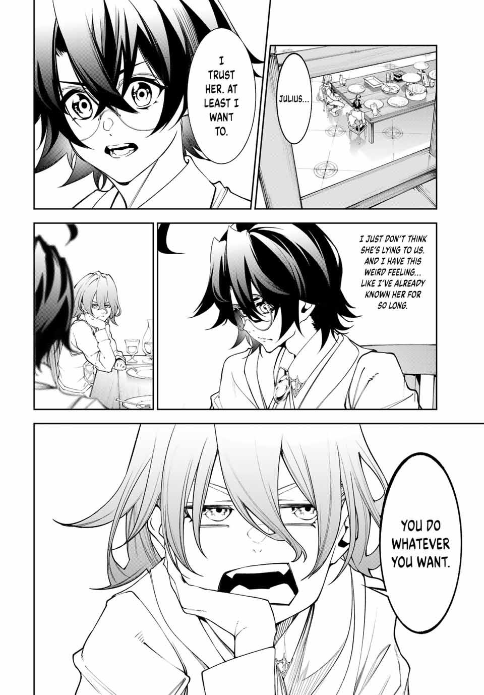 Tsue to Tsurugi no Wistoria Chap 35 - Next Chap 36