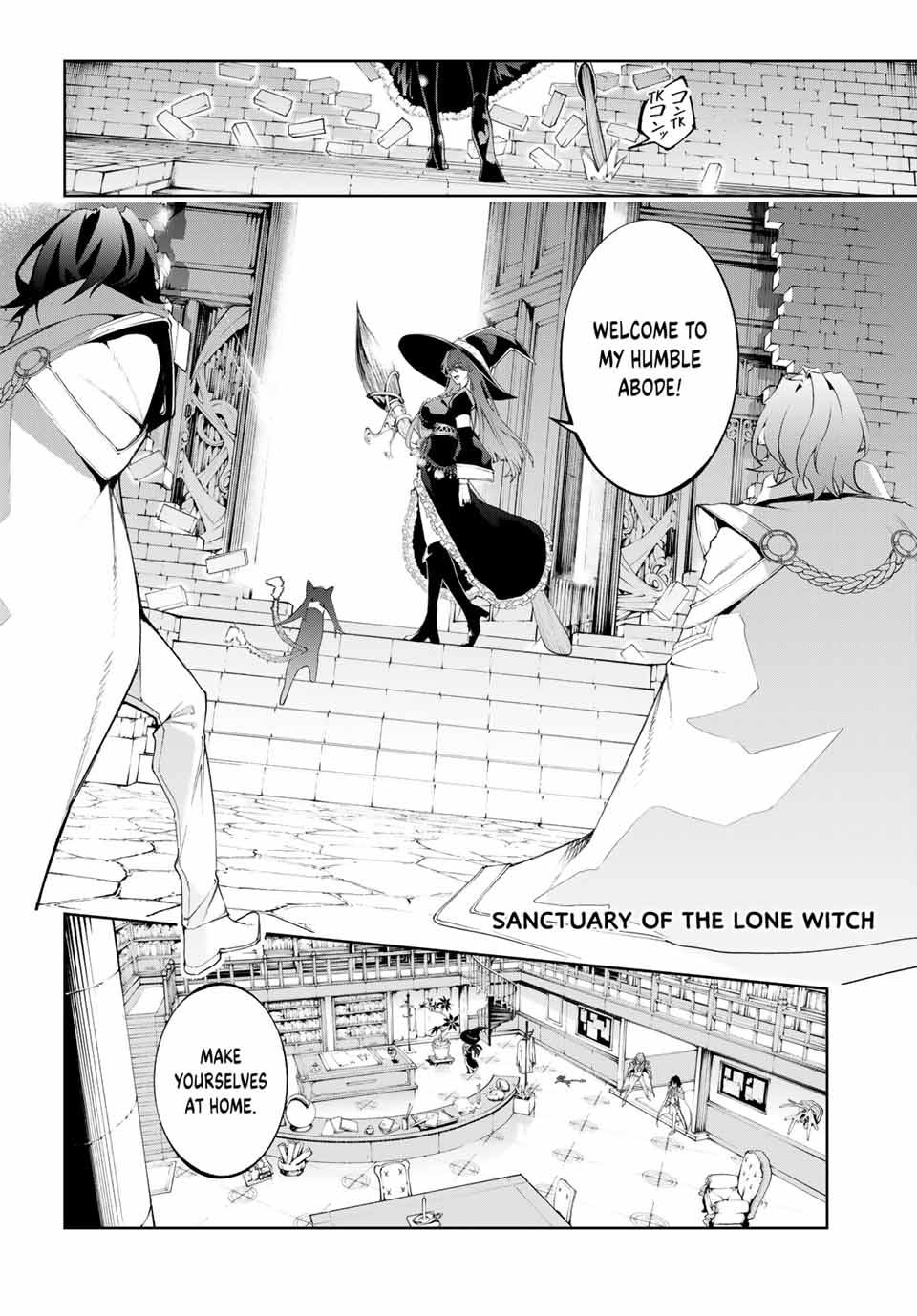 Tsue to Tsurugi no Wistoria Chap 35 - Next Chap 36
