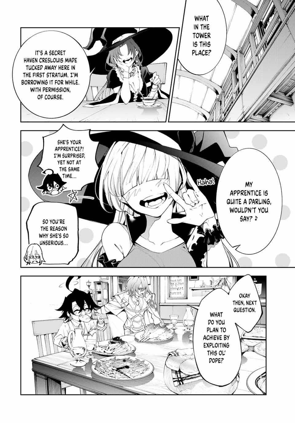 Tsue to Tsurugi no Wistoria Chap 35 - Next Chap 36