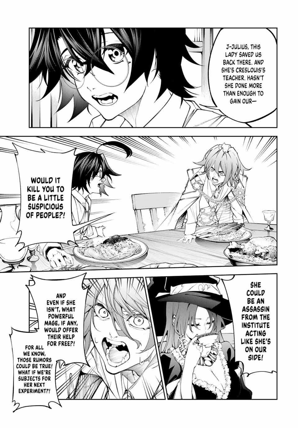 Tsue to Tsurugi no Wistoria Chap 35 - Next Chap 36