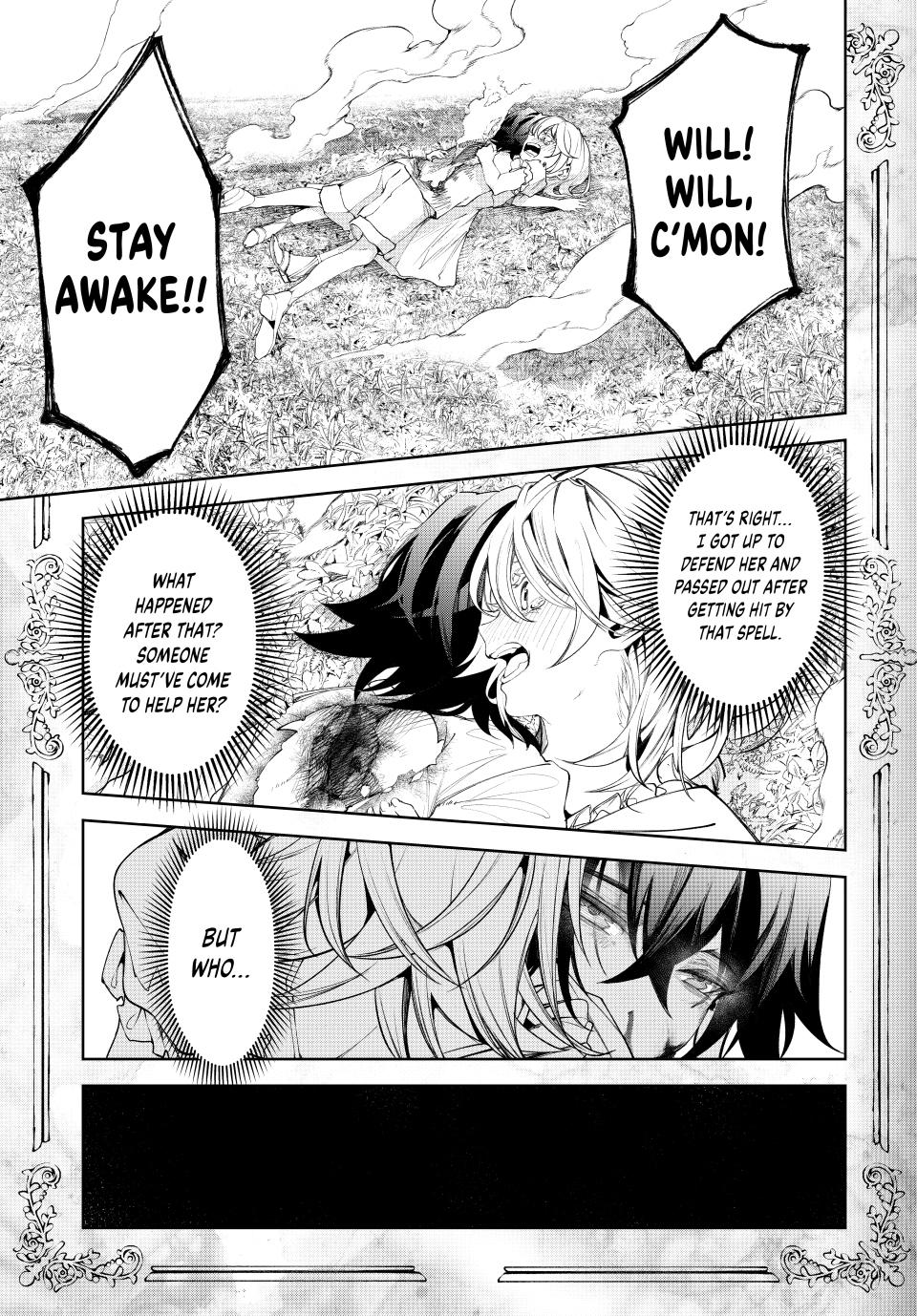 Tsue to Tsurugi no Wistoria Chap 36 - Next Chap 37