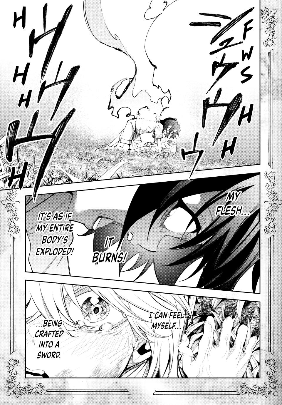 Tsue to Tsurugi no Wistoria Chap 36 - Next Chap 37