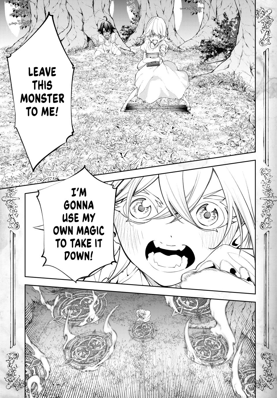 Tsue to Tsurugi no Wistoria Chap 36 - Next Chap 37