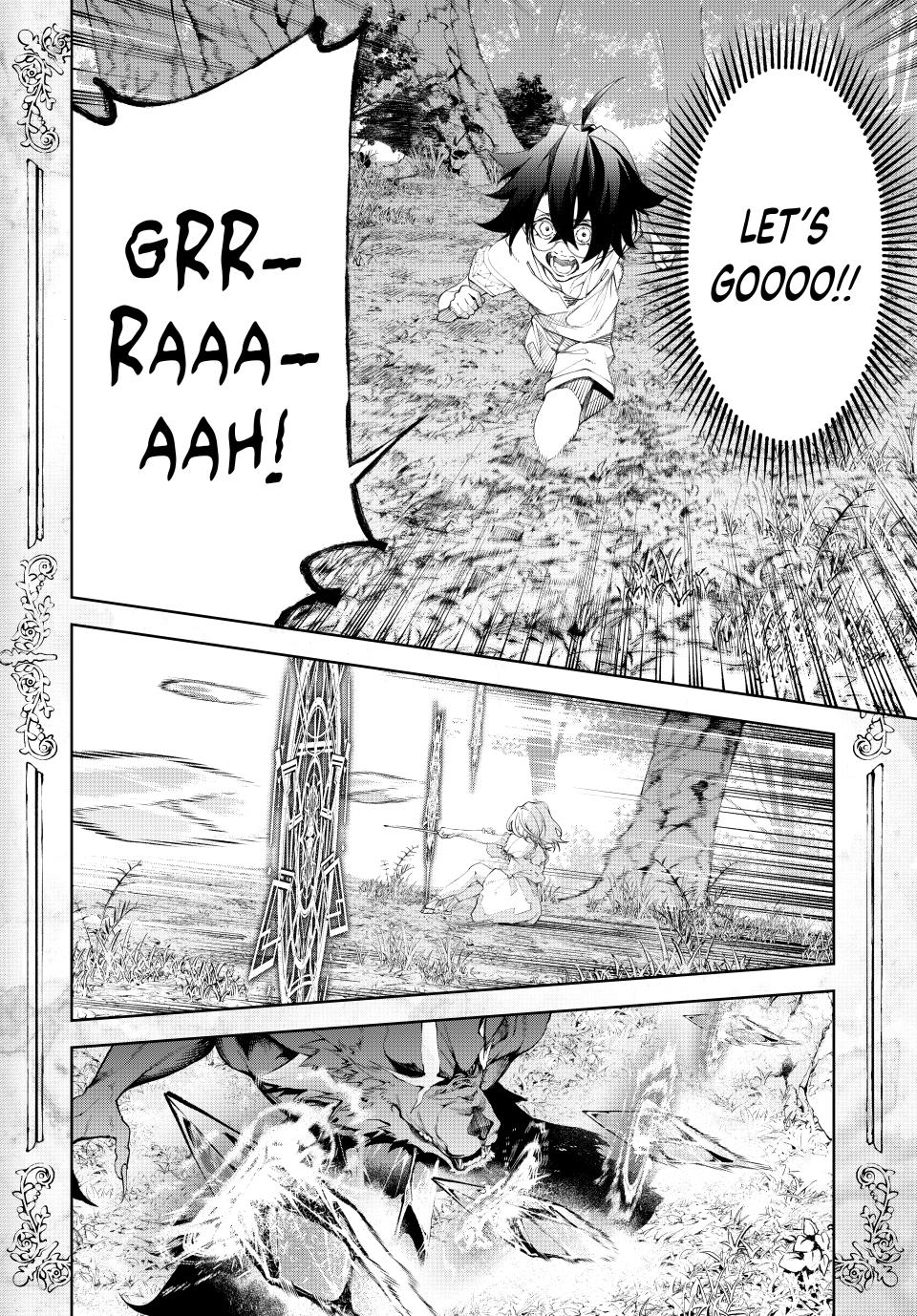 Tsue to Tsurugi no Wistoria Chap 36 - Next Chap 37