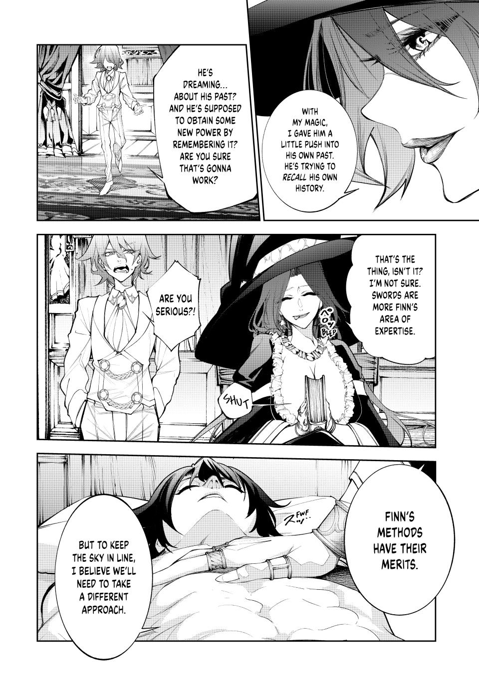 Tsue to Tsurugi no Wistoria Chap 36 - Next Chap 37