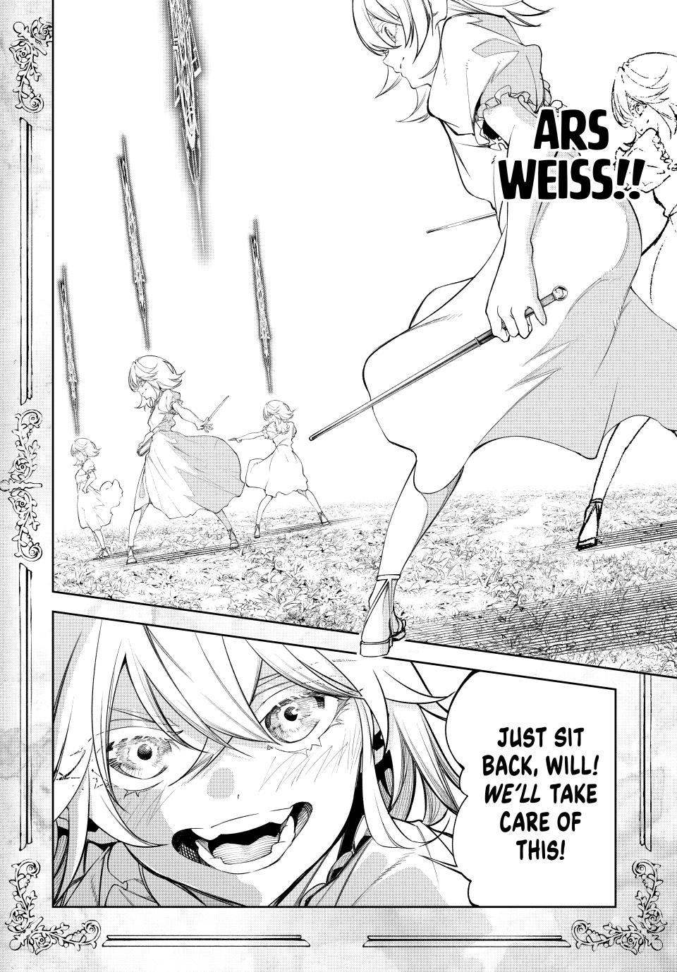 Tsue to Tsurugi no Wistoria Chap 36 - Next Chap 37