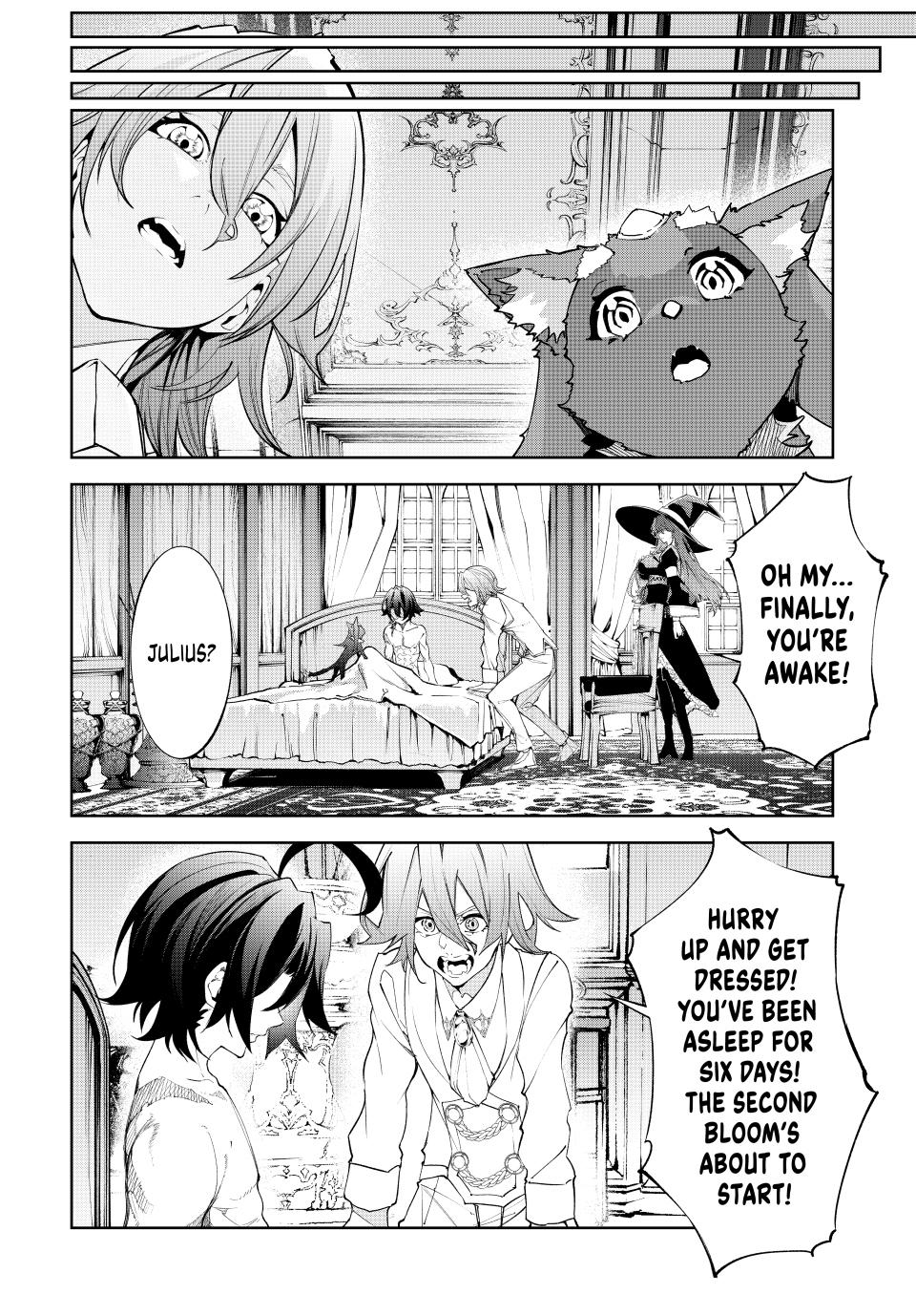 Tsue to Tsurugi no Wistoria Chap 36 - Next Chap 37