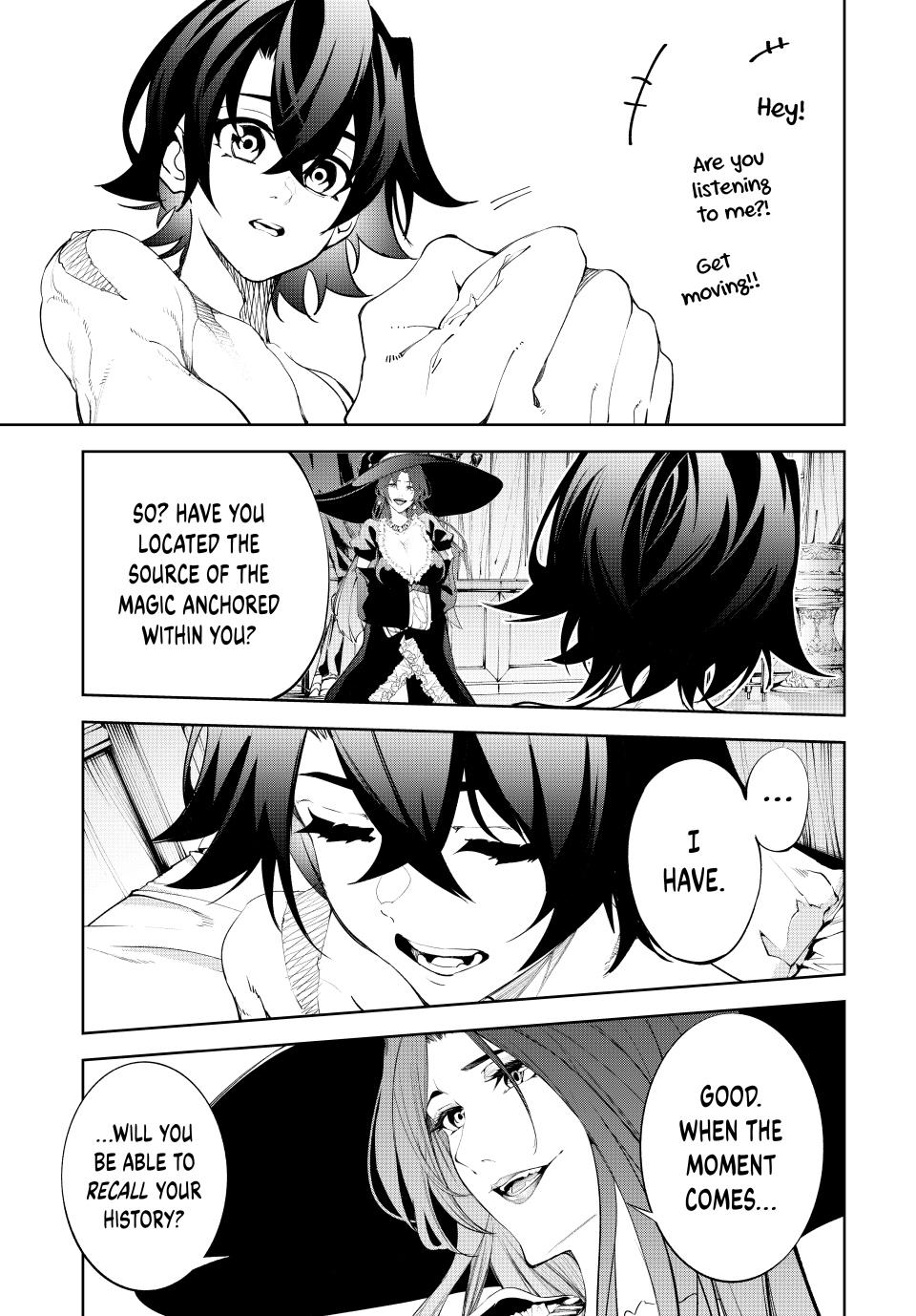 Tsue to Tsurugi no Wistoria Chap 36 - Next Chap 37