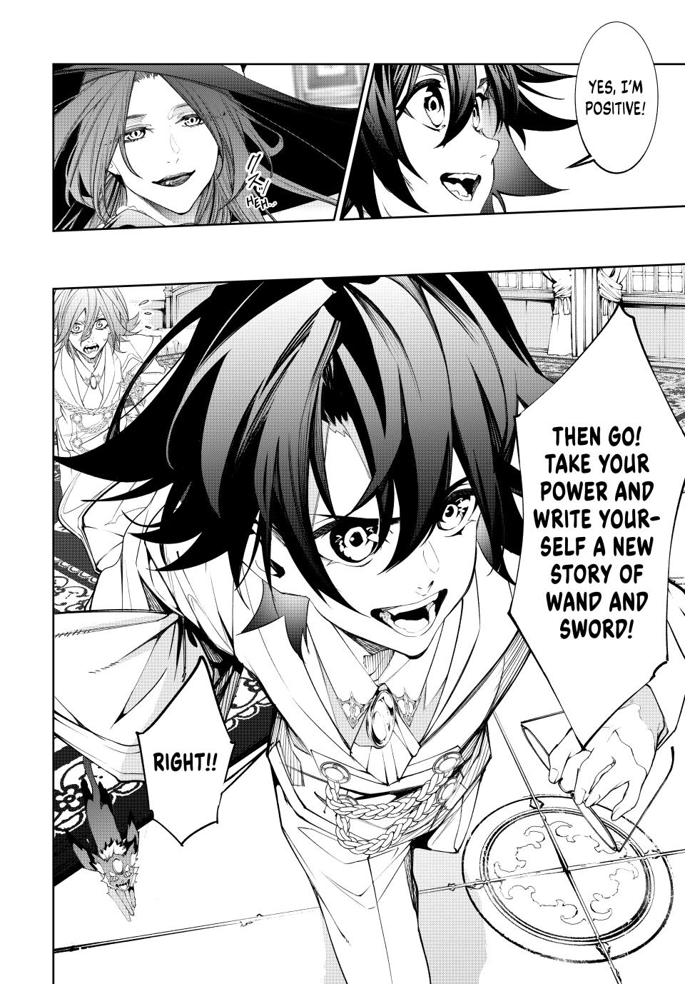 Tsue to Tsurugi no Wistoria Chap 36 - Next Chap 37