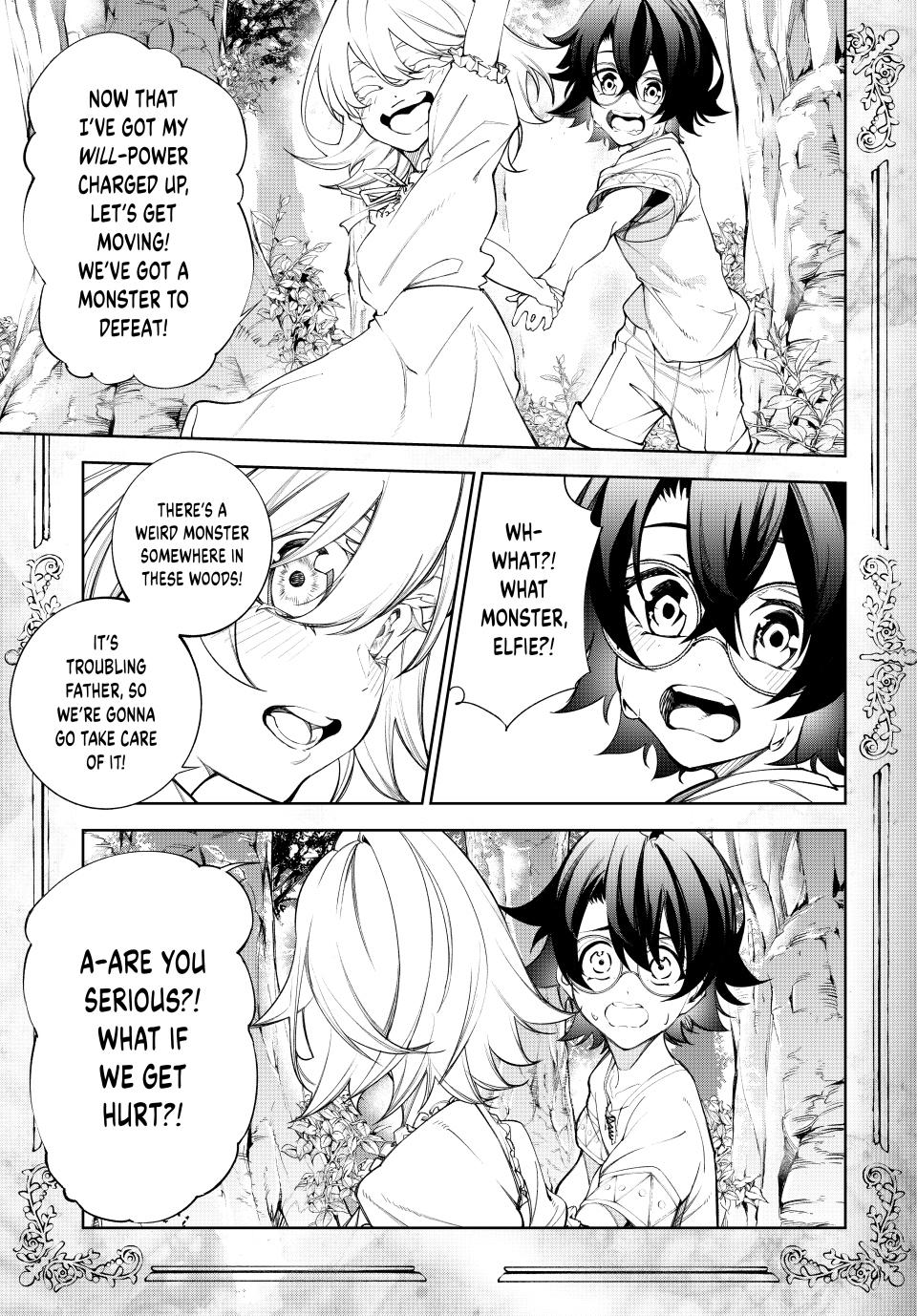 Tsue to Tsurugi no Wistoria Chap 36 - Next Chap 37