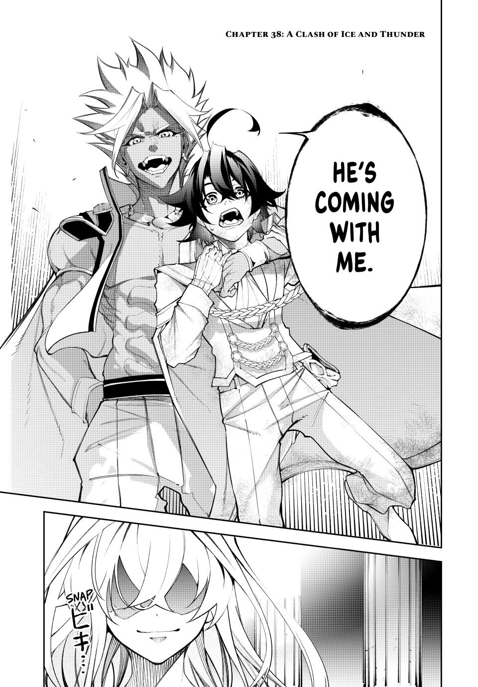 Tsue to Tsurugi no Wistoria Chap 38 - Next Chap 39