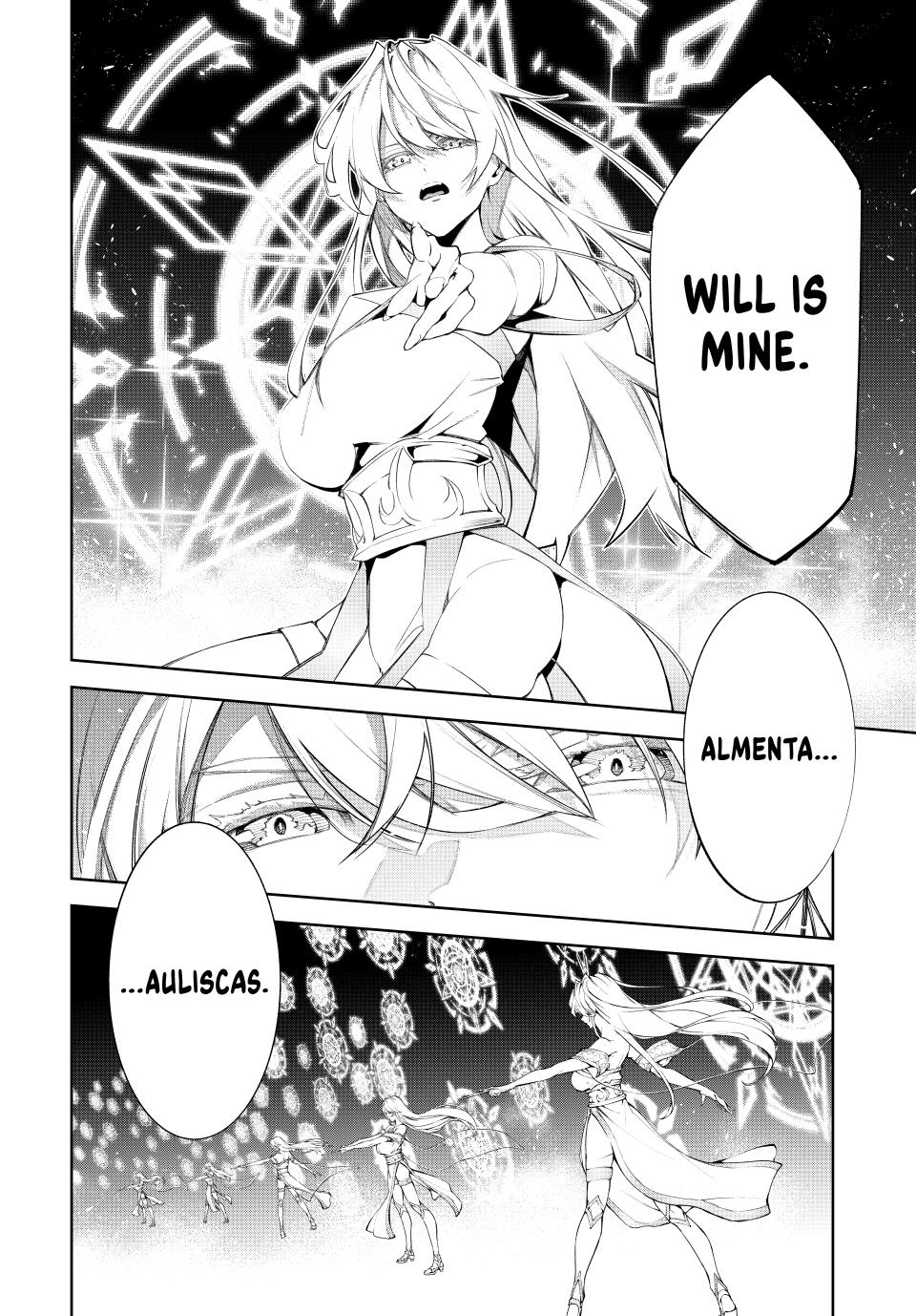 Tsue to Tsurugi no Wistoria Chap 38 - Next Chap 39