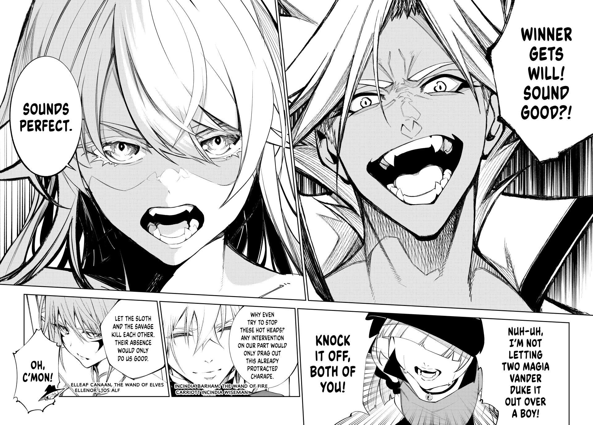 Tsue to Tsurugi no Wistoria Chap 38 - Next Chap 39