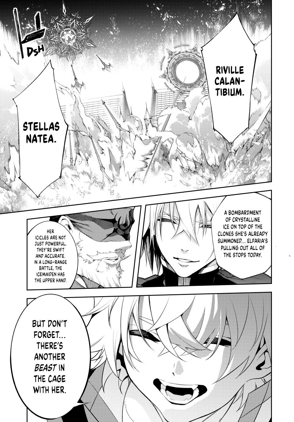 Tsue to Tsurugi no Wistoria Chap 38 - Next Chap 39