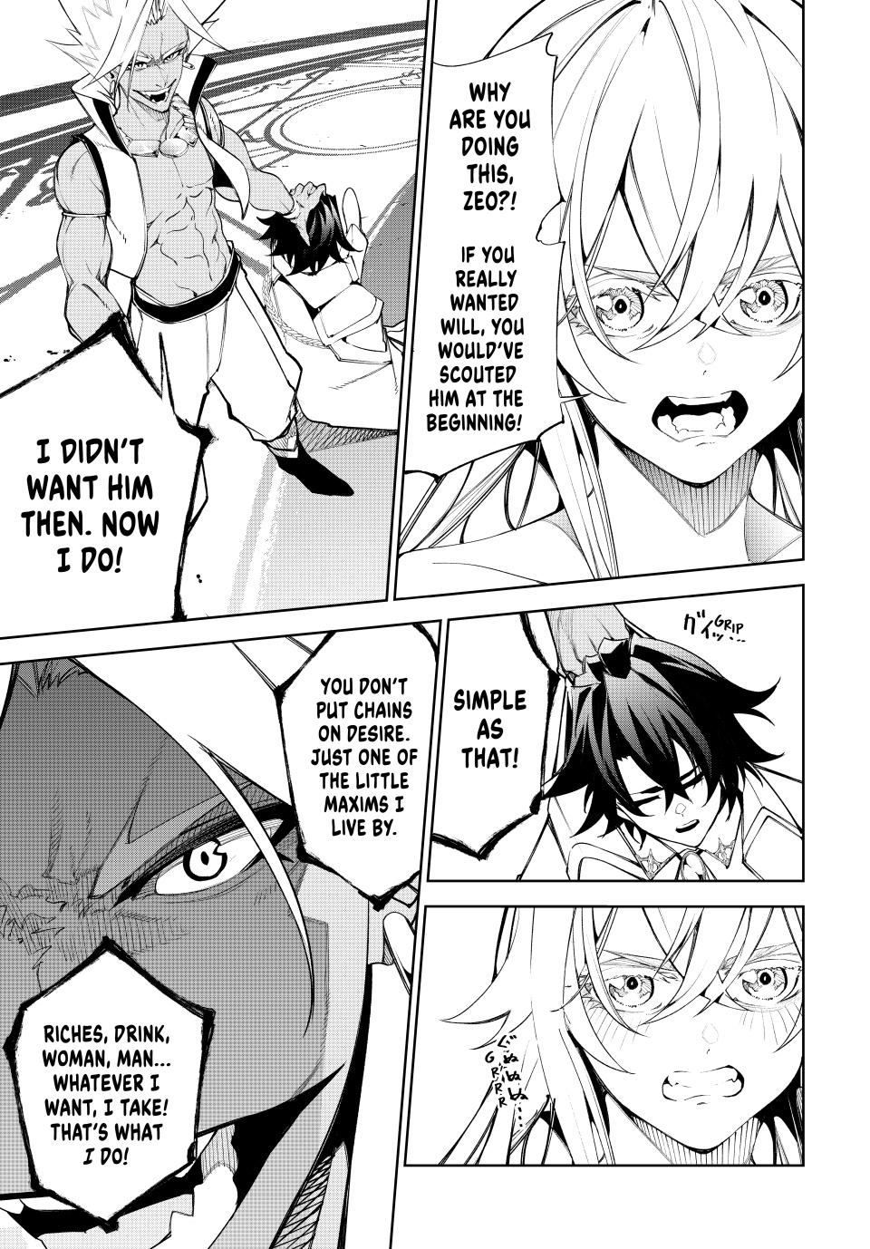 Tsue to Tsurugi no Wistoria Chap 38 - Next Chap 39