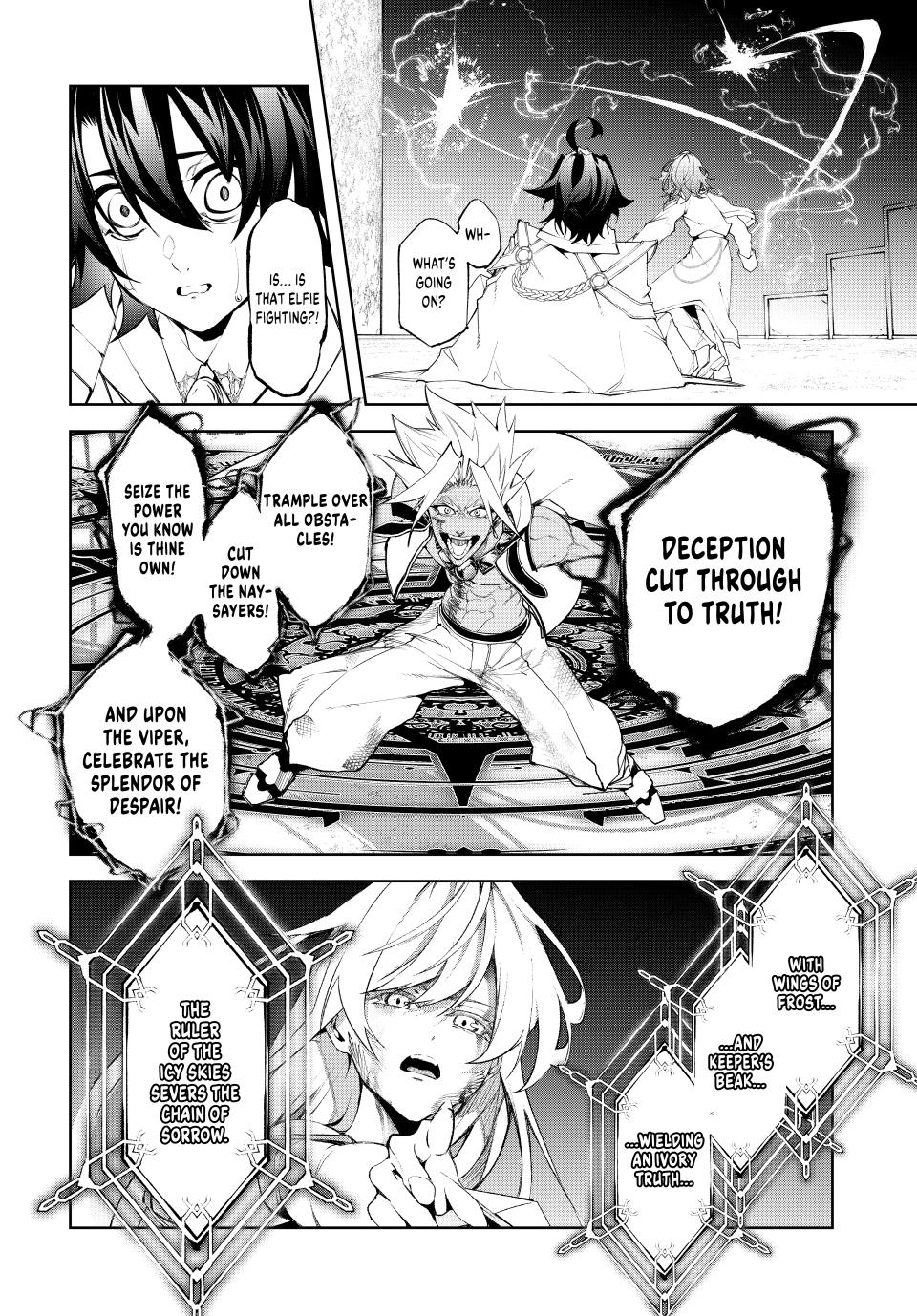 Tsue to Tsurugi no Wistoria Chap 39 - Next Chap 40