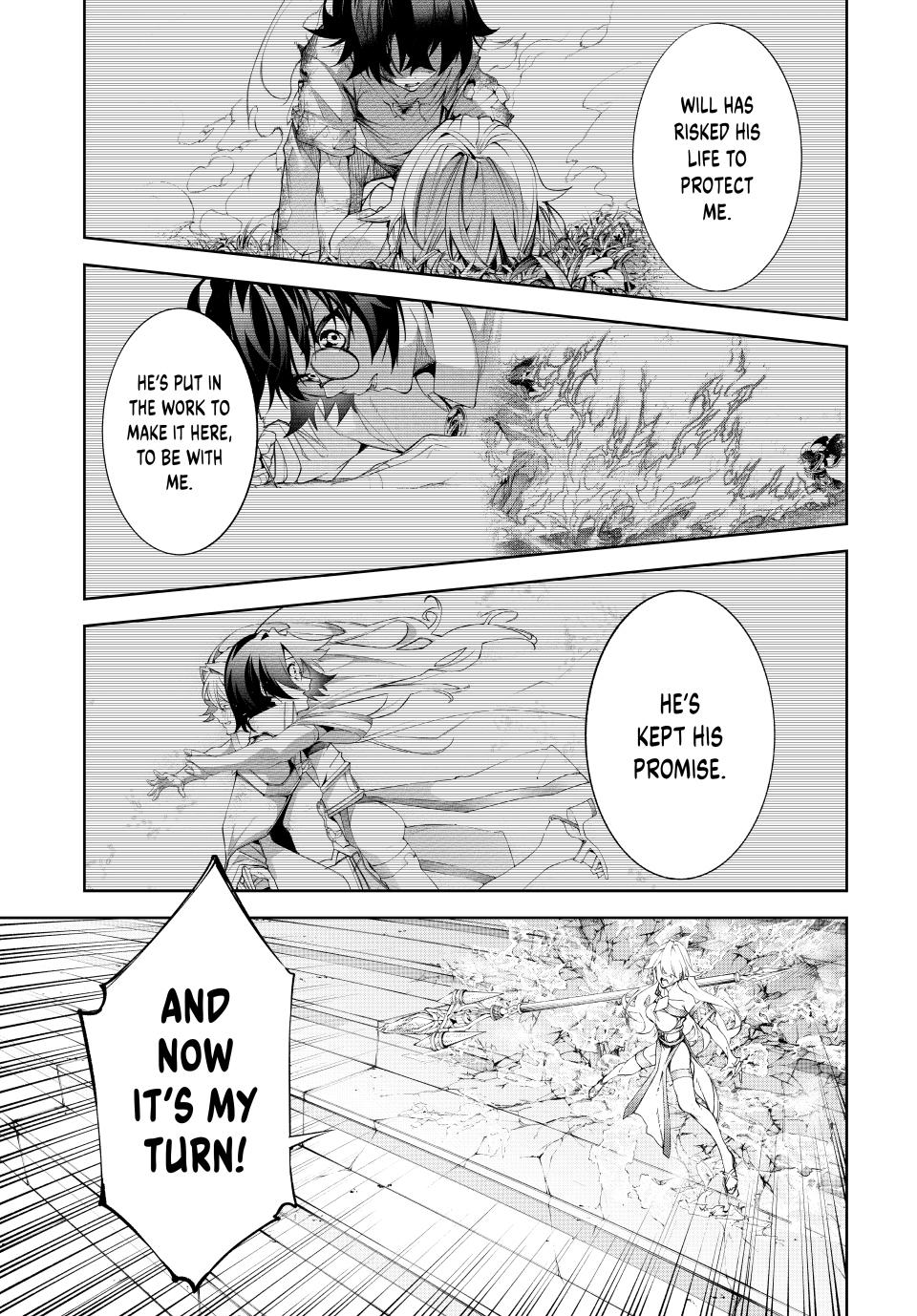 Tsue to Tsurugi no Wistoria Chap 39 - Next Chap 40