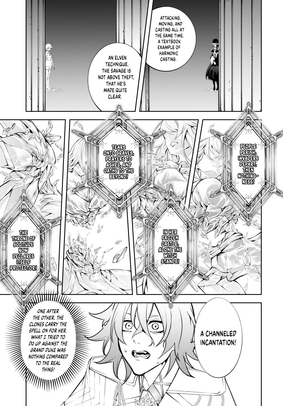 Tsue to Tsurugi no Wistoria Chap 39 - Next Chap 40