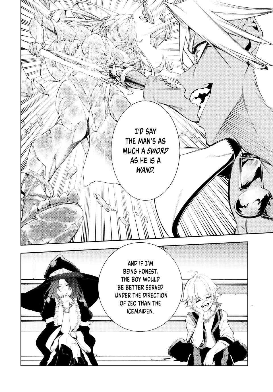 Tsue to Tsurugi no Wistoria Chap 39 - Next Chap 40