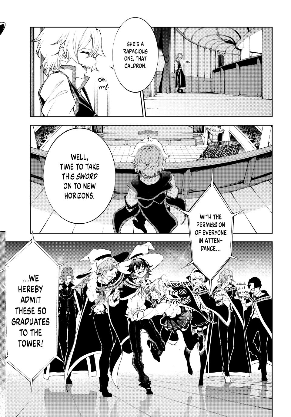 Tsue to Tsurugi no Wistoria Chap 30 - Next Chap 31