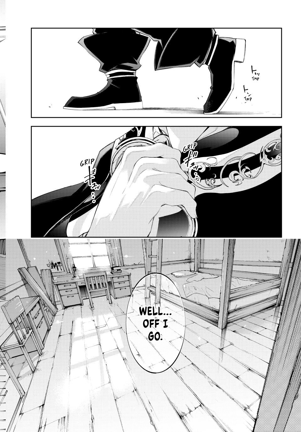 Tsue to Tsurugi no Wistoria Chap 30 - Next Chap 31