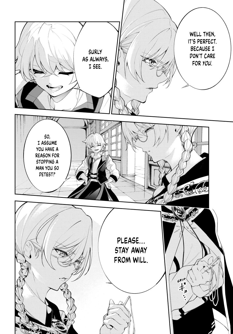 Tsue to Tsurugi no Wistoria Chap 30 - Next Chap 31