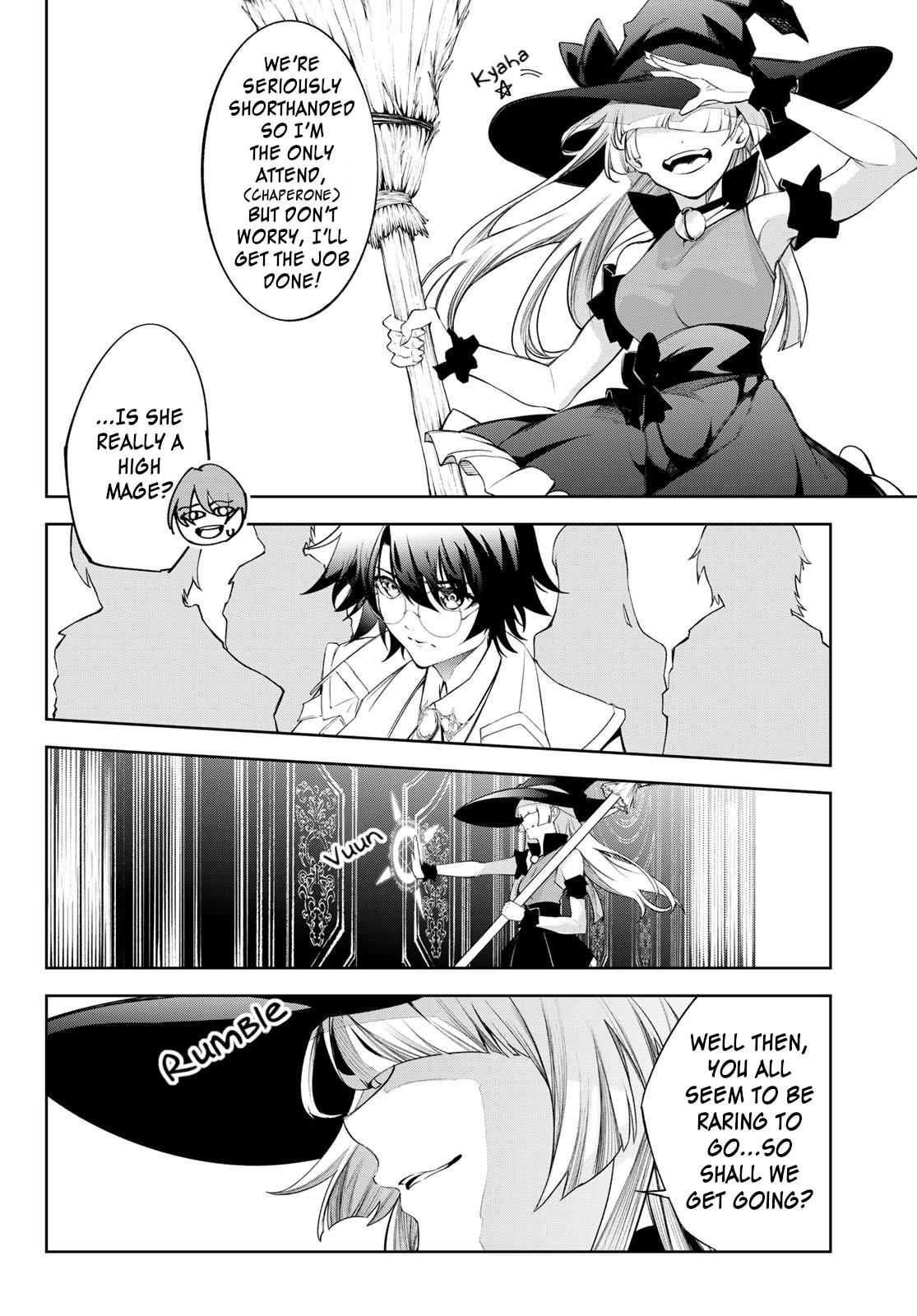 Tsue to Tsurugi no Wistoria Chap 31 - Next Chap 32