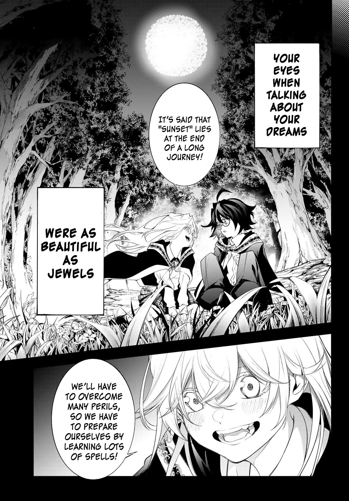 Tsue to Tsurugi no Wistoria Chap 31 - Next Chap 32