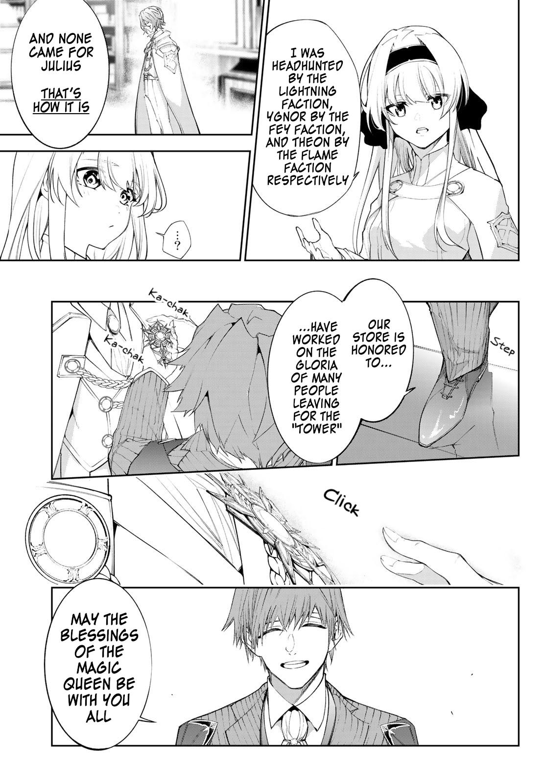 Tsue to Tsurugi no Wistoria Chap 31 - Next Chap 32