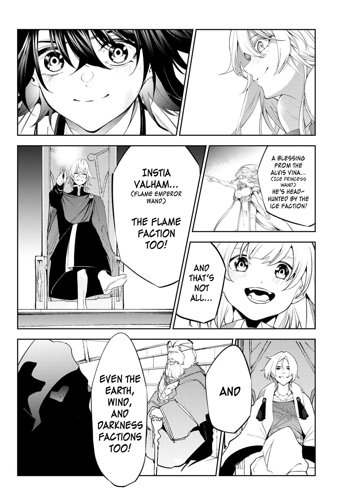 Tsue to Tsurugi no Wistoria Chap 32 - Next Chap 33