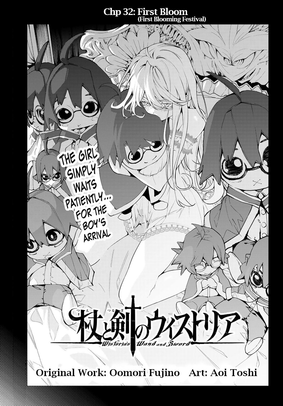 Tsue to Tsurugi no Wistoria Chap 32 - Next Chap 33