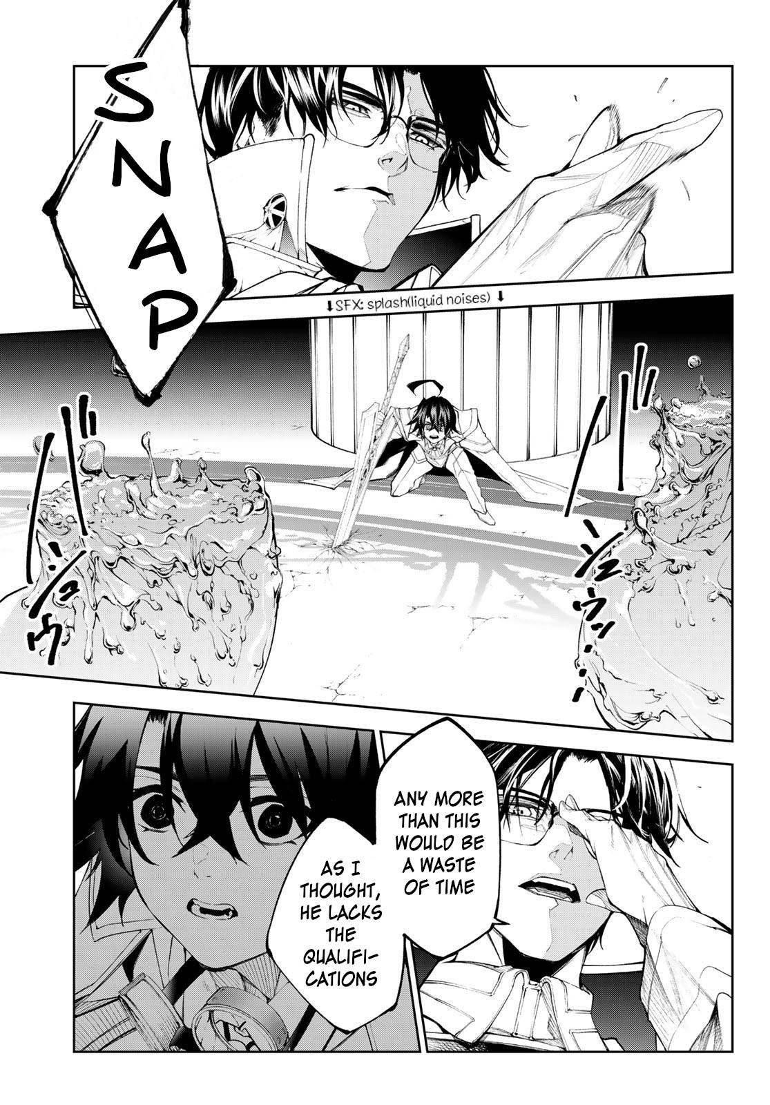 Tsue to Tsurugi no Wistoria Chap 33 - Next Chap 34