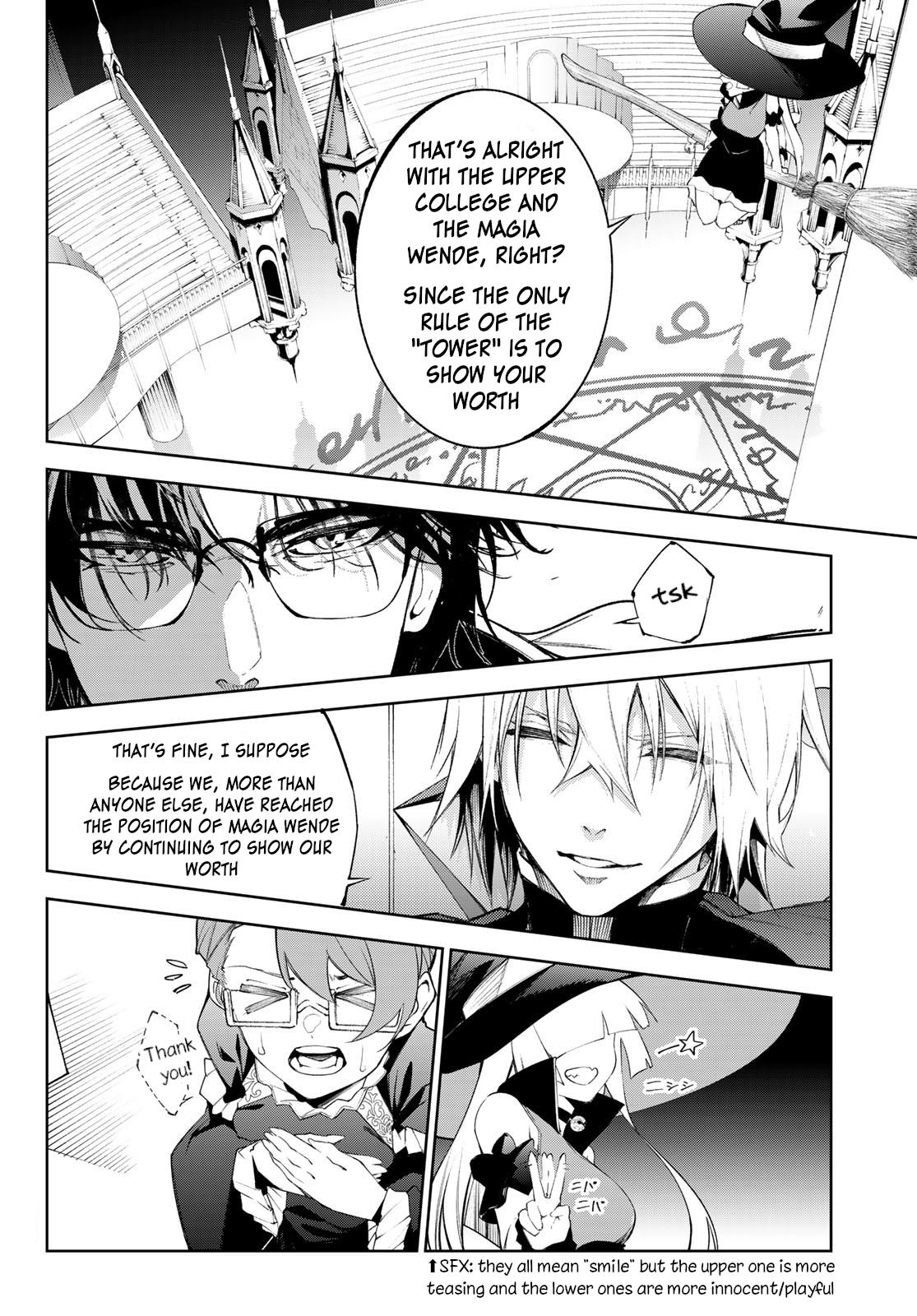 Tsue to Tsurugi no Wistoria Chap 33 - Next Chap 34