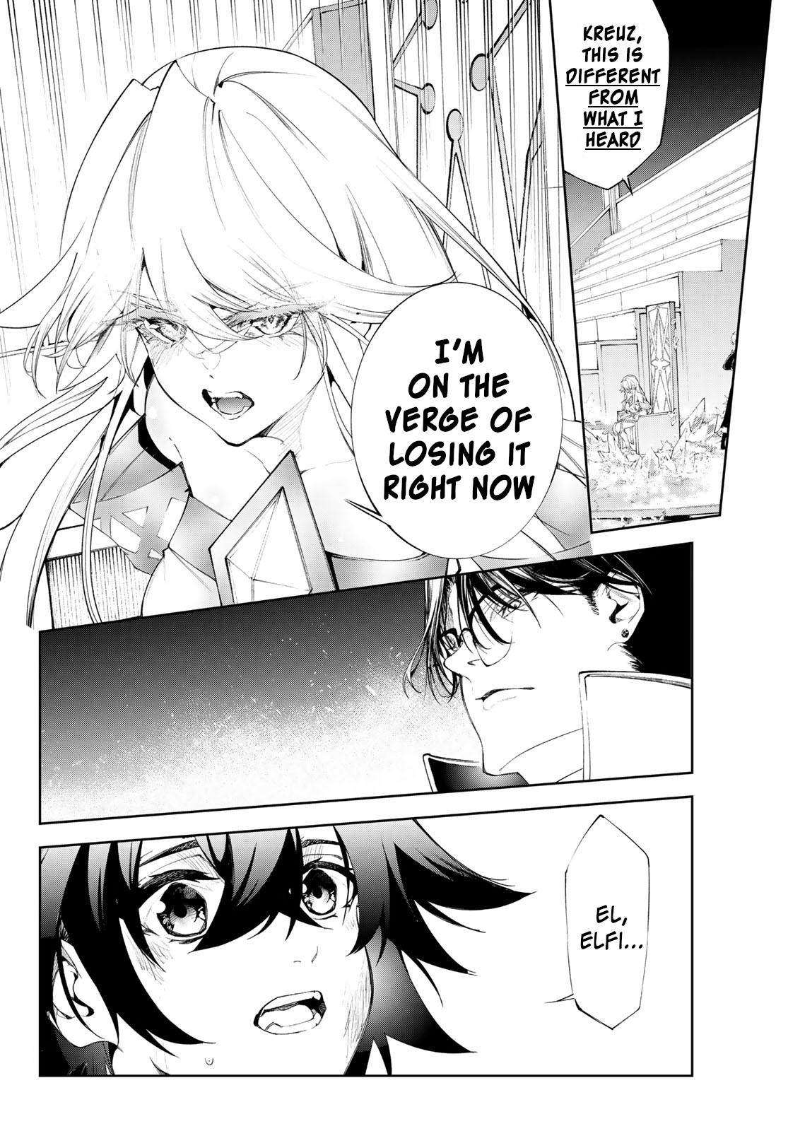 Tsue to Tsurugi no Wistoria Chap 33 - Next Chap 34