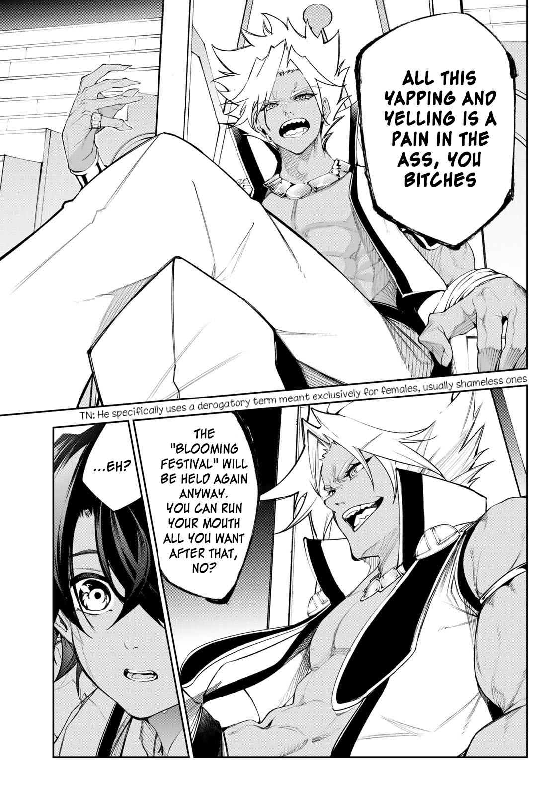 Tsue to Tsurugi no Wistoria Chap 33 - Next Chap 34