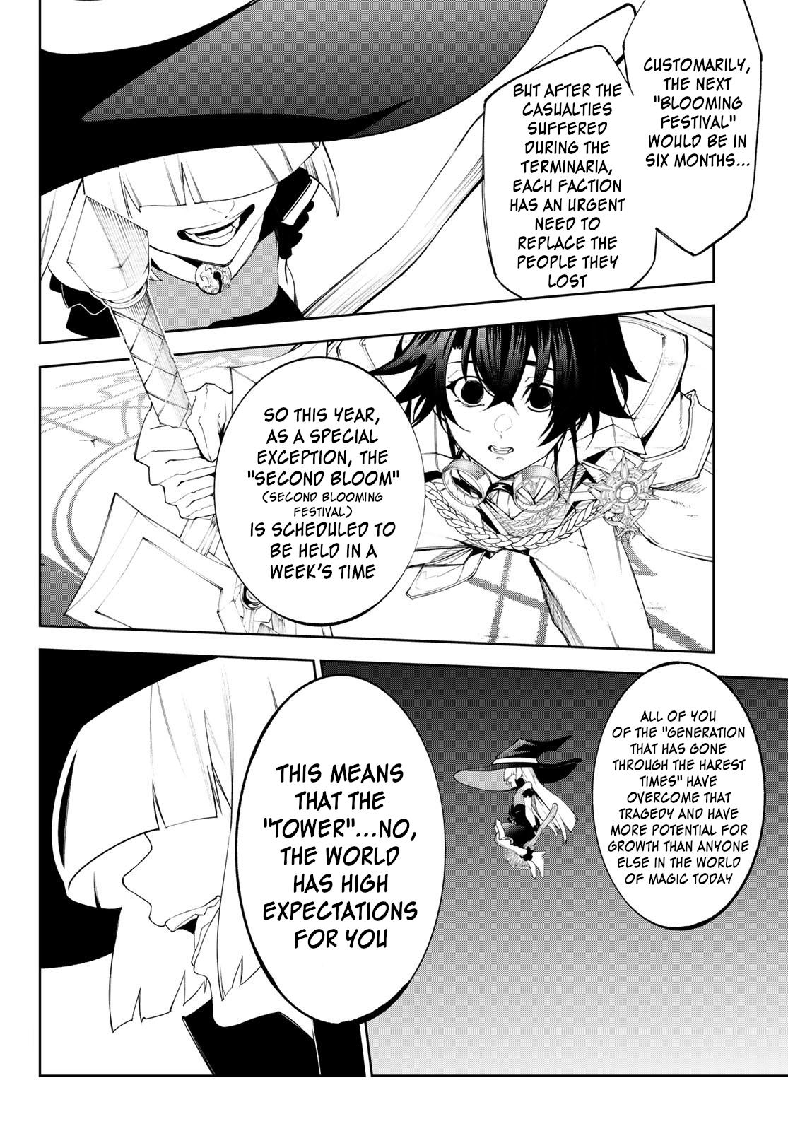 Tsue to Tsurugi no Wistoria Chap 33 - Next Chap 34