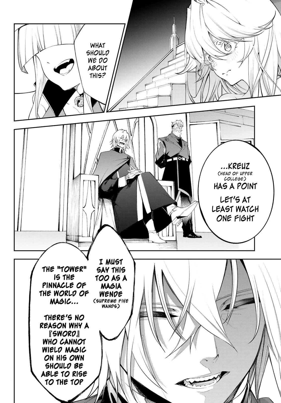 Tsue to Tsurugi no Wistoria Chap 33 - Next Chap 34