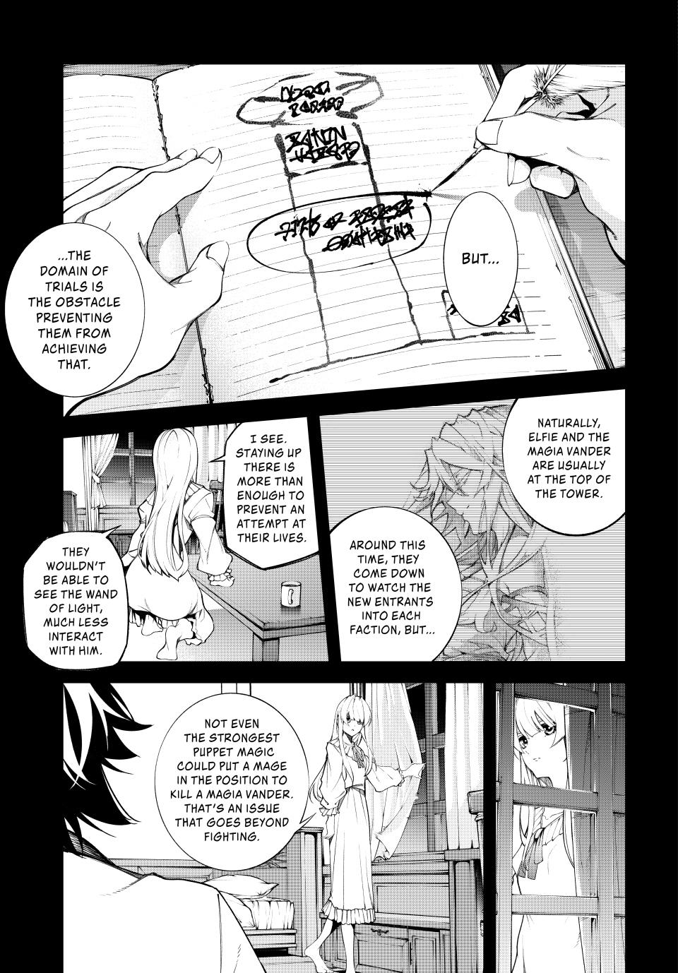 Tsue to Tsurugi no Wistoria Chap 47 - Next Chap 48