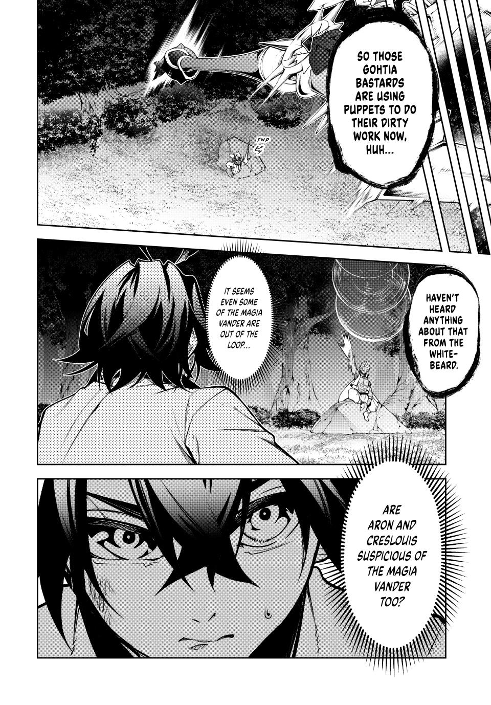 Tsue to Tsurugi no Wistoria Chap 47 - Next Chap 48